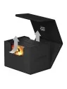 Ultimate Guard Sidewinder 100+ XenoSkin Monocolor Negro de Ultimate Guard en Cajas para Cartas | La Cueva Roja
