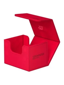 Ultimate Guard Sidewinder 100+ XenoSkin Monocolor Rojo de Ultimate Guard en Cajas para Cartas | La Cueva Roja