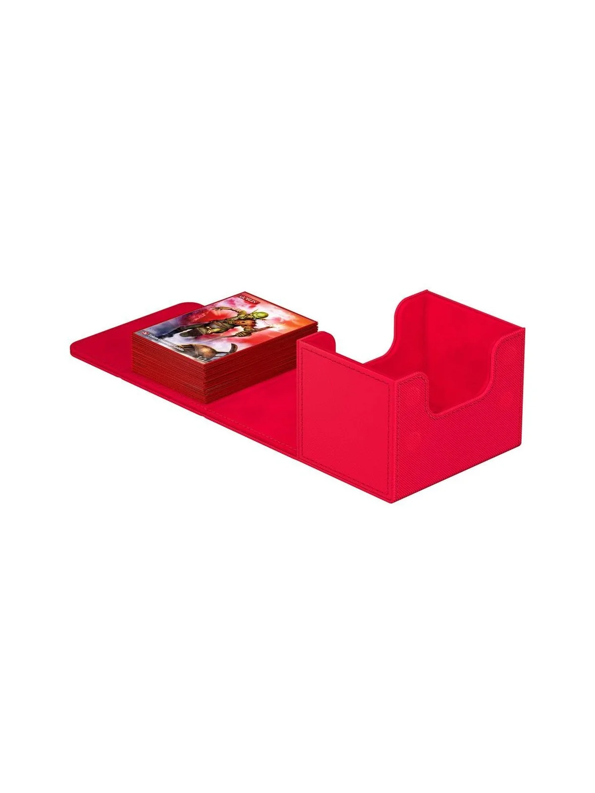 Ultimate Guard Sidewinder 100+ XenoSkin Monocolor Rojo de Ultimate Guard en Cajas para Cartas | La Cueva Roja