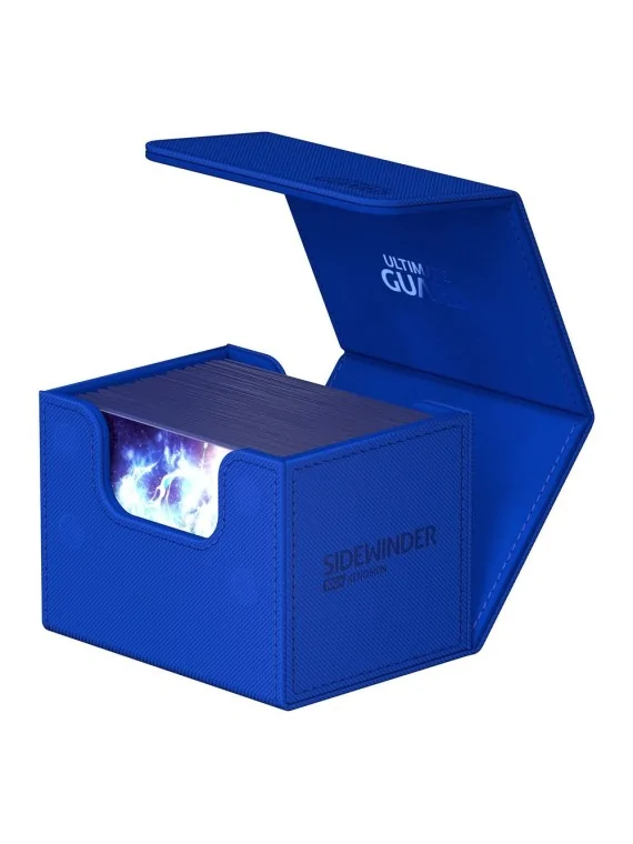 Ultimate Guard Sidewinder 100+ XenoSkin Monocolor Azul de Ultimate Guard en Cajas para Cartas | La Cueva Roja