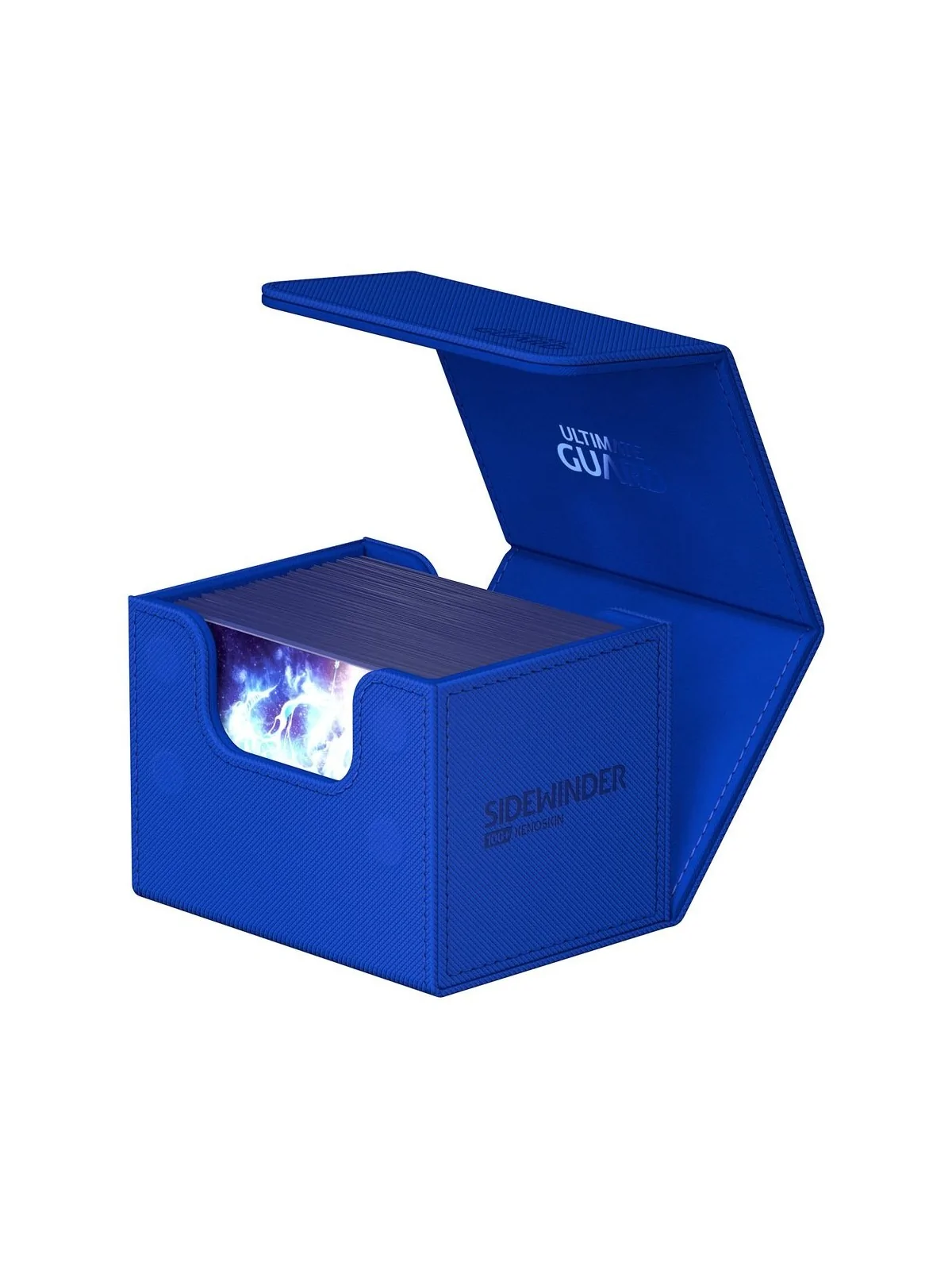 Ultimate Guard Sidewinder 100+ XenoSkin Monocolor Azul de Ultimate Guard en Cajas para Cartas | La Cueva Roja