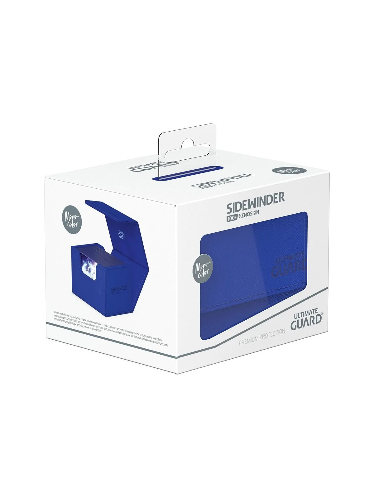 Ultimate Guard Sidewinder 100+ XenoSkin Monocolor Azul de Ultimate Guard en Cajas para Cartas | La Cueva Roja