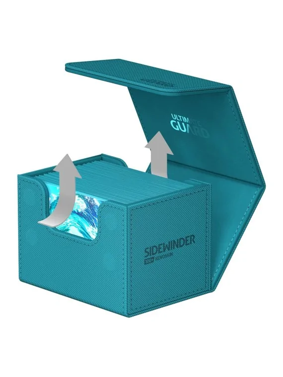 Ultimate Guard Sidewinder 100+ XenoSkin Monocolor Gasolina Azul de Ultimate Guard en Cajas para Cartas | La Cueva Roja