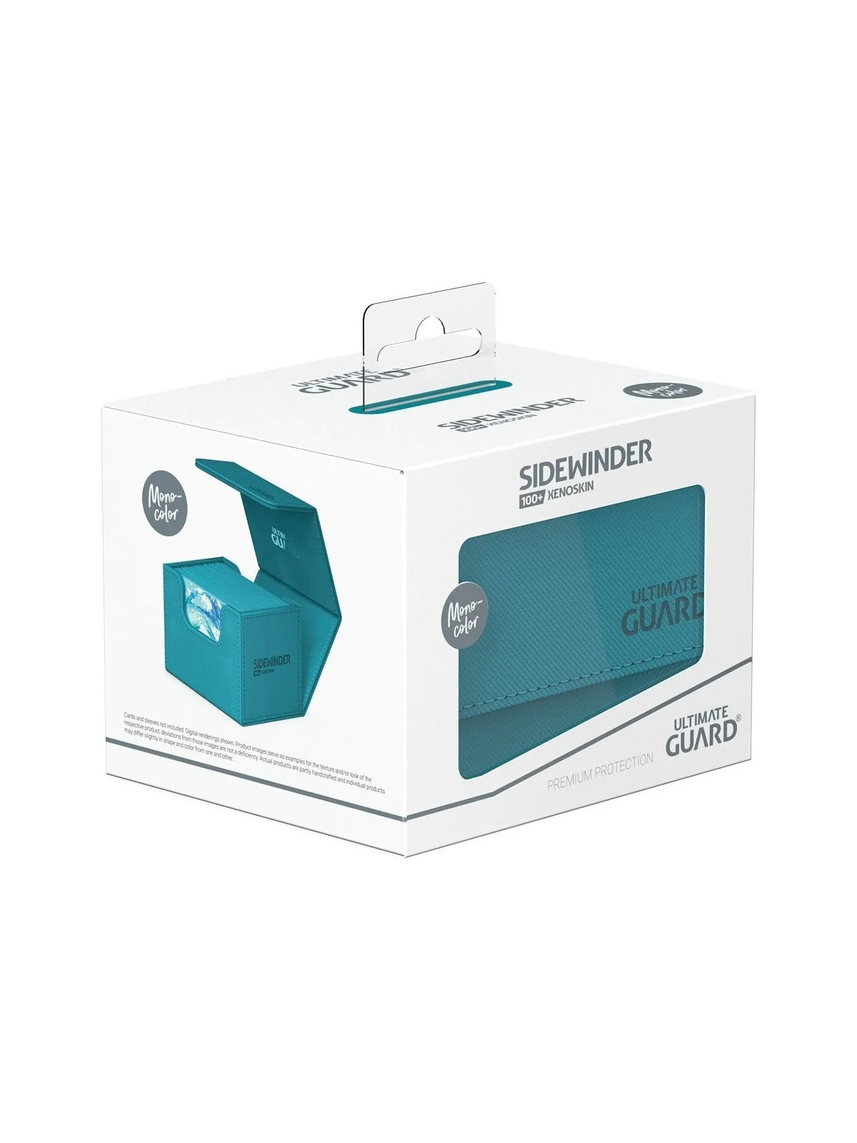 Ultimate Guard Sidewinder 100+ XenoSkin Monocolor Gasolina Azul de Ultimate Guard en Cajas para Cartas | La Cueva Roja