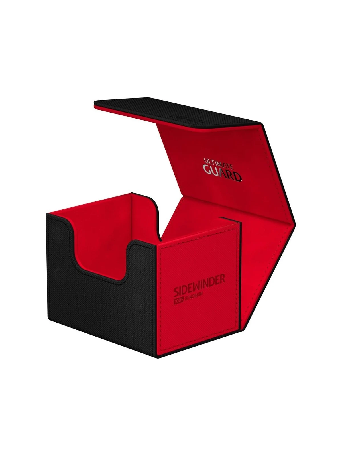 Ultimate Guard Sidewinder 100+ XenoSkin SYNERGY Negro/Rojo de Ultimate Guard en CAJAS | La Cueva Roja