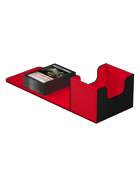 Ultimate Guard Sidewinder 100+ XenoSkin SYNERGY Negro/Rojo de Ultimate Guard en CAJAS | La Cueva Roja