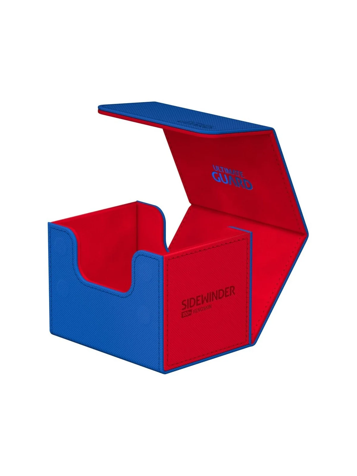 Ultimate Guard Sidewinder 100+ XenoSkin SYNERGY Azul/Rojo de Ultimate Guard en CAJAS | La Cueva Roja