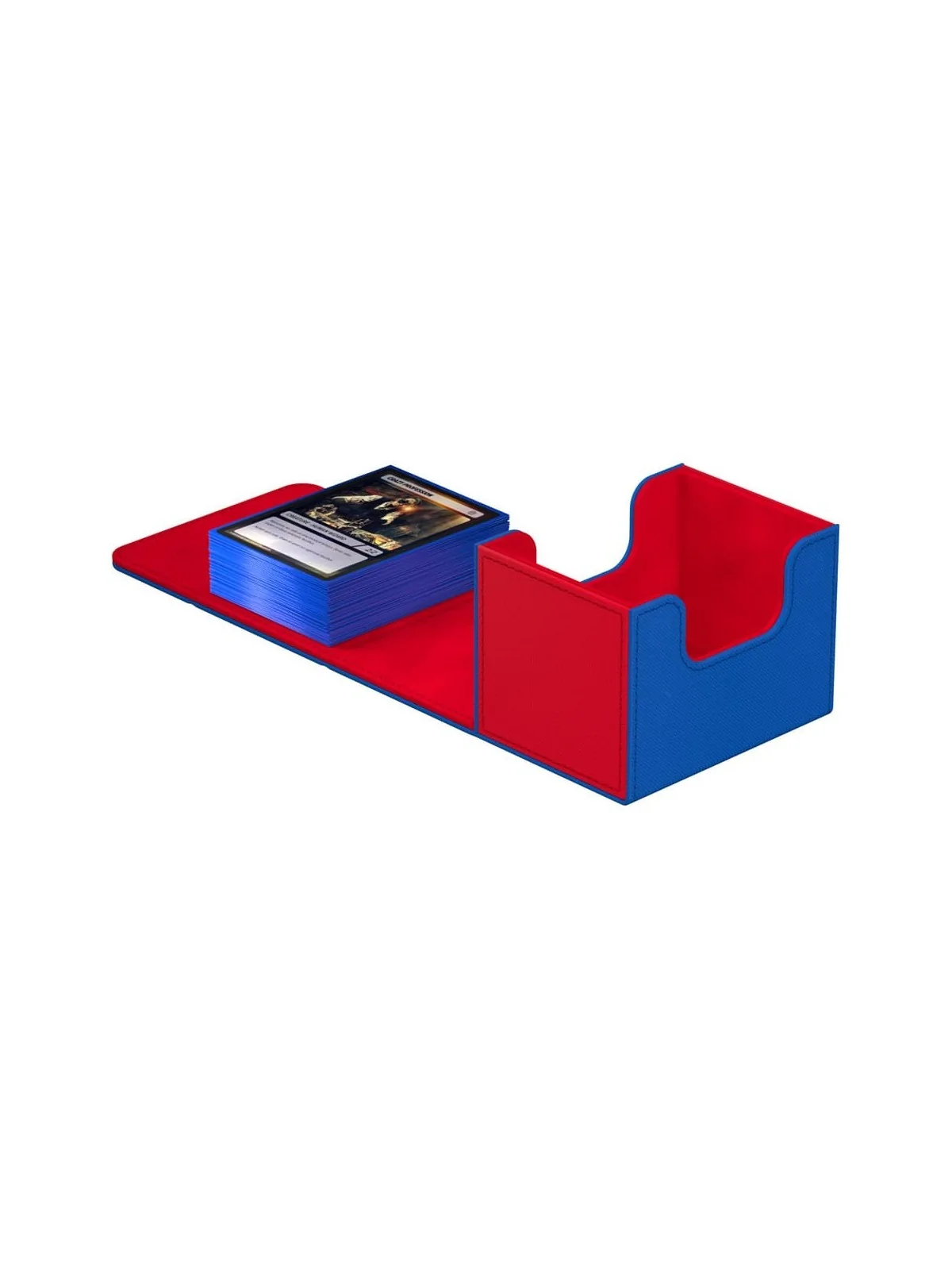 Ultimate Guard Sidewinder 100+ XenoSkin SYNERGY Azul/Rojo de Ultimate Guard en CAJAS | La Cueva Roja
