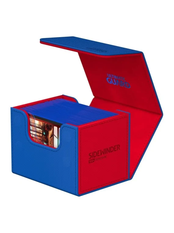 Ultimate Guard Sidewinder 100+ XenoSkin SYNERGY Azul/Rojo de Ultimate Guard en CAJAS | La Cueva Roja