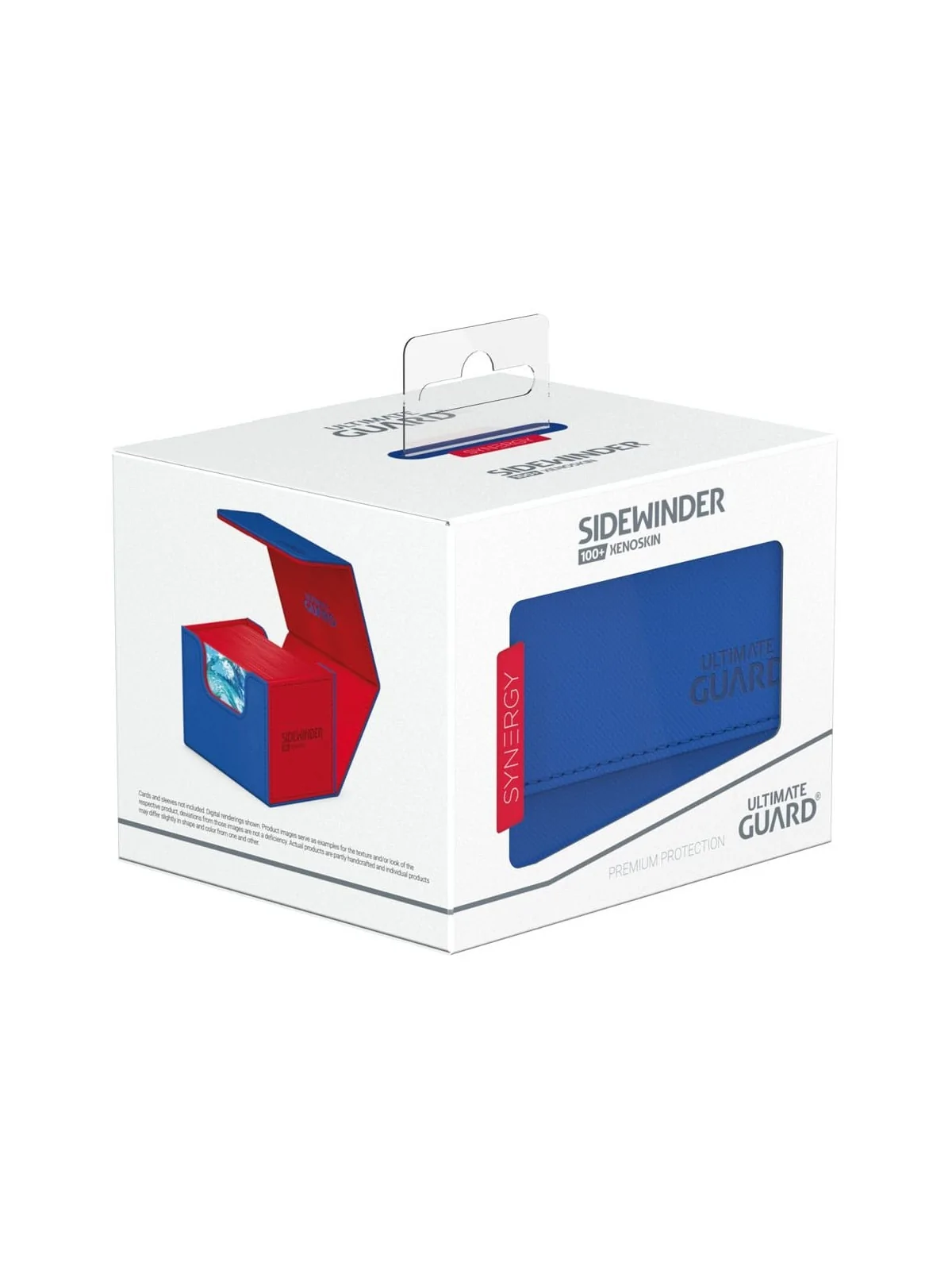 Ultimate Guard Sidewinder 100+ XenoSkin SYNERGY Azul/Rojo de Ultimate Guard en CAJAS | La Cueva Roja