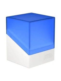 Ultimate Guard Boulder Deck Case 100+ SYNERGY Azul/Blanco de Ultimate Guard en Cajas para Cartas | La Cueva Roja