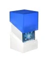 Ultimate Guard Boulder Deck Case 100+ SYNERGY Azul/Blanco de Ultimate Guard en Cajas para Cartas | La Cueva Roja