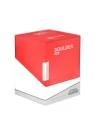 Ultimate Guard Boulder Deck Case 100+ SYNERGY Rojo/Blanco de Ultimate Guard en Cajas para Cartas | La Cueva Roja