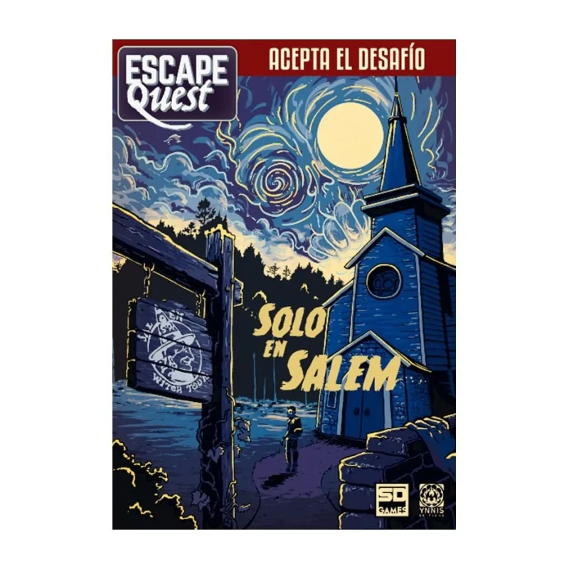 Escape Quest 3: Solo en Salem de SD GAMES en Cómics y Novelas Gráficas | La Cueva Roja