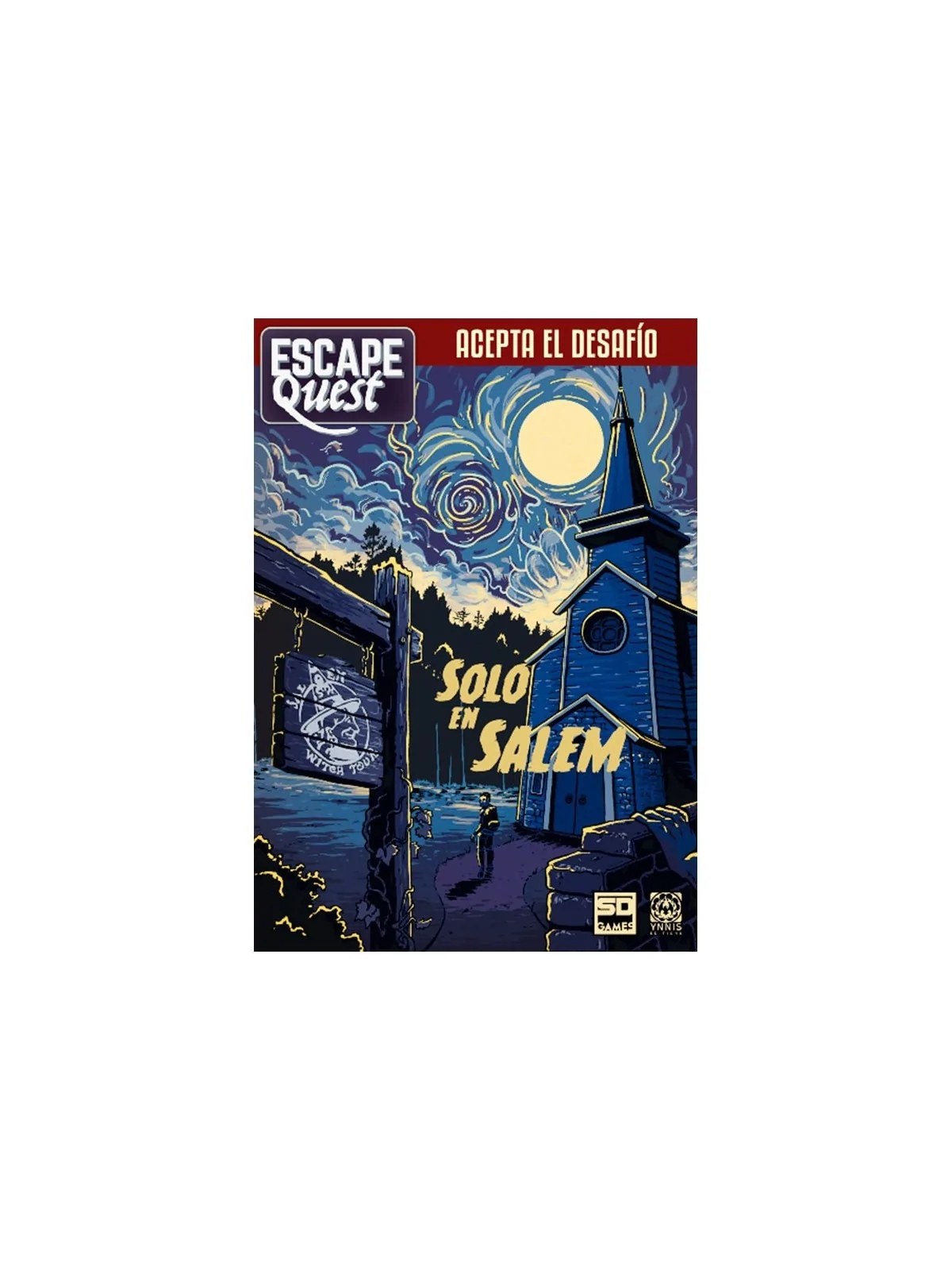 Escape Quest 3: Solo en Salem de SD GAMES en Cómics y Novelas Gráficas | La Cueva Roja