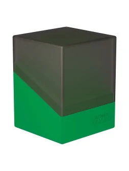 Ultimate Guard Boulder Deck Case 100+ SYNERGY Negro/Verde de Ultimate Guard en Cajas para Cartas | La Cueva Roja