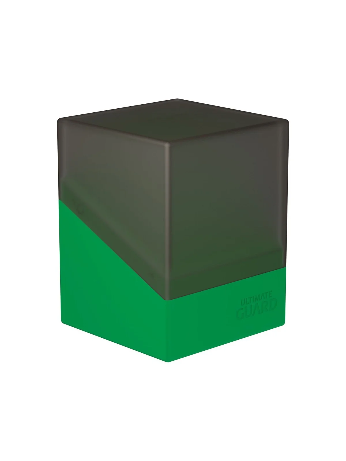 Ultimate Guard Boulder Deck Case 100+ SYNERGY Negro/Verde de Ultimate Guard en Cajas para Cartas | La Cueva Roja