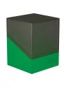 Ultimate Guard Boulder Deck Case 100+ SYNERGY Negro/Verde de Ultimate Guard en Cajas para Cartas | La Cueva Roja