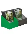 Ultimate Guard Boulder Deck Case 100+ SYNERGY Negro/Verde de Ultimate Guard en Cajas para Cartas | La Cueva Roja