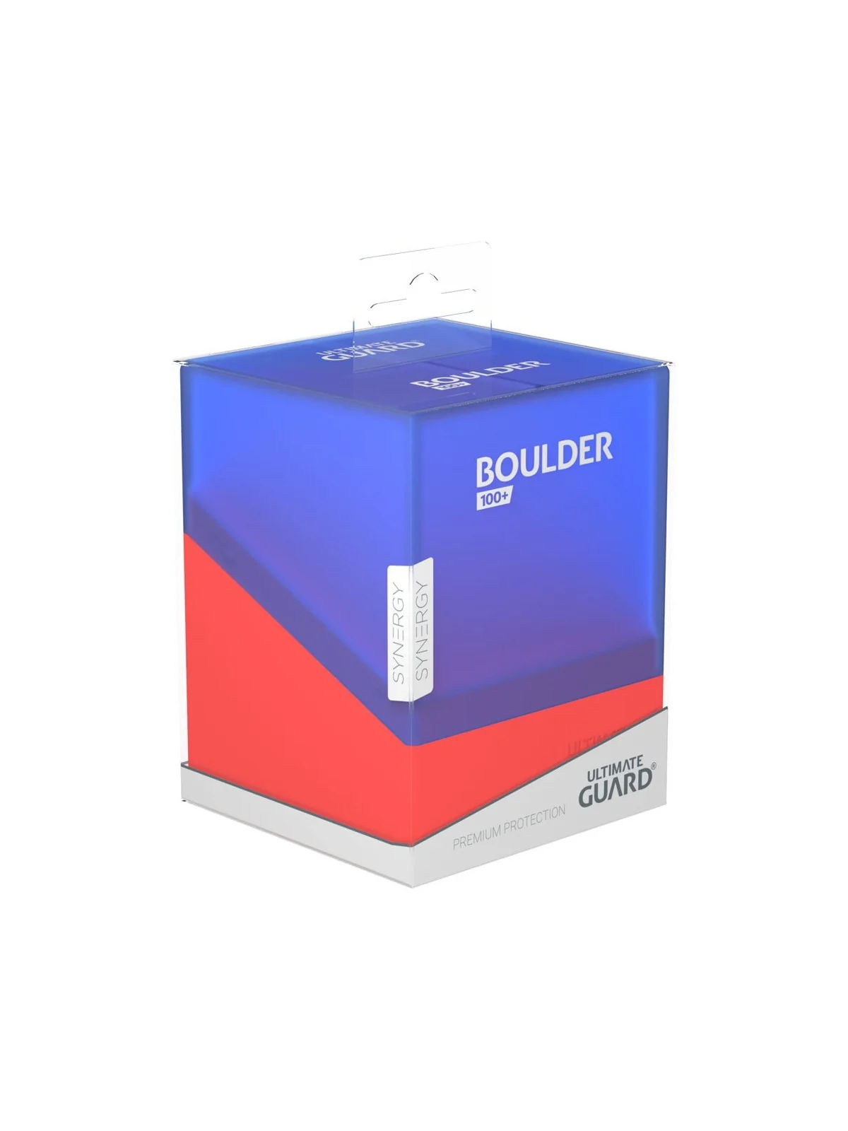 Ultimate Guard Boulder Deck Case 100+ SYNERGY Azul/Rojo de Ultimate Guard en Cajas para Cartas | La Cueva Roja