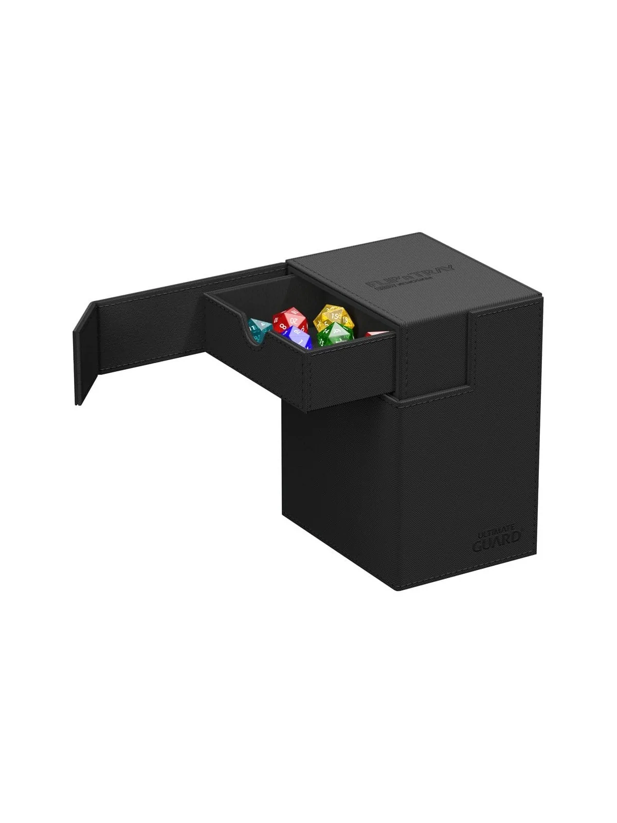 Ultimate Guard Flip`n`Tray 133+ XenoSkin Negro de Ultimate Guard en Cajas para Cartas | La Cueva Roja