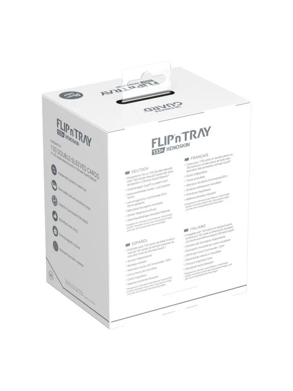 Ultimate Guard Flip`n`Tray 133+ XenoSkin Negro de Ultimate Guard en Cajas para Cartas | La Cueva Roja