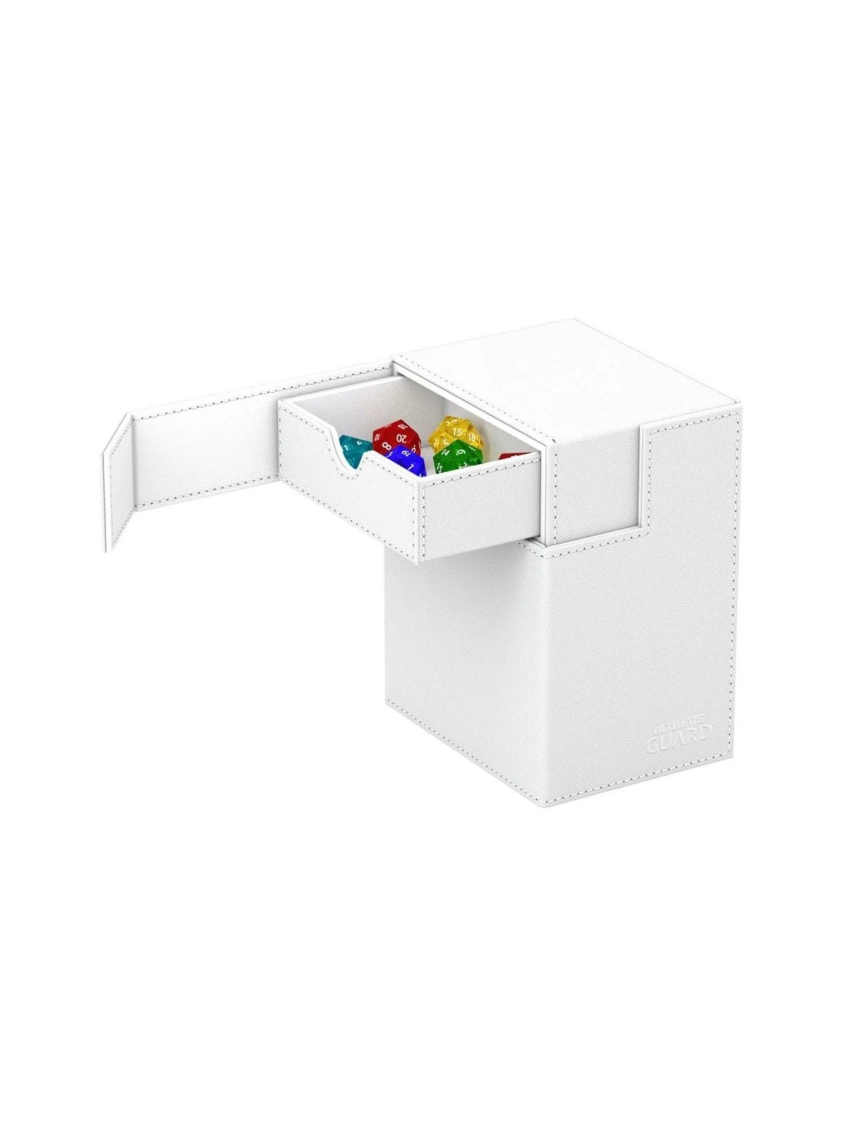 Ultimate Guard Flip`n`Tray 133+ XenoSkin Blanco de Ultimate Guard en Cajas para Cartas | La Cueva Roja