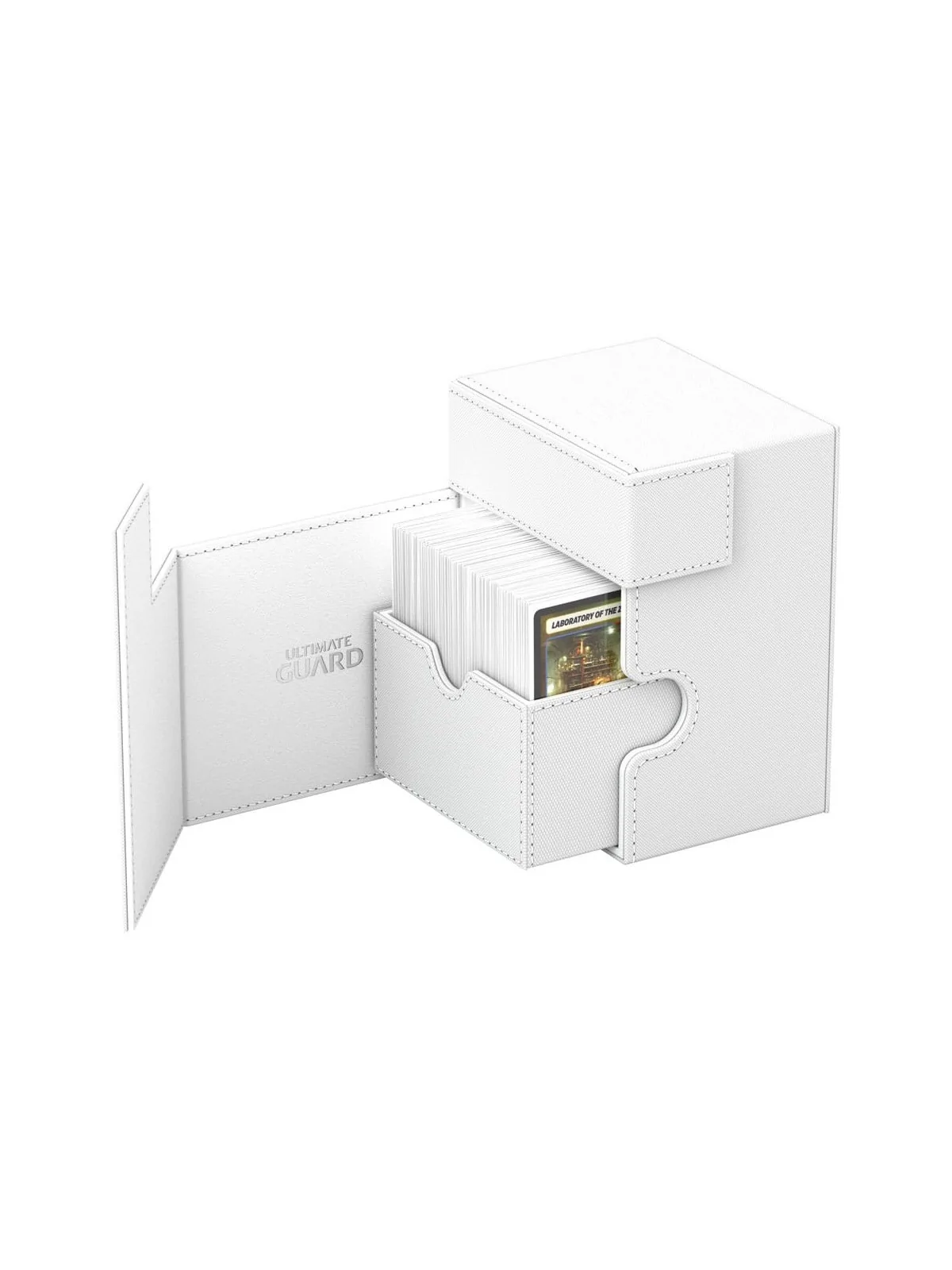 Ultimate Guard Flip`n`Tray 133+ XenoSkin Blanco de Ultimate Guard en Cajas para Cartas | La Cueva Roja