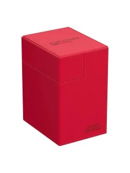 Ultimate Guard Flip`n`Tray 133+ XenoSkin Rojo de Ultimate Guard en Cajas para Cartas | La Cueva Roja