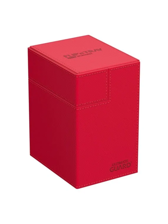 Ultimate Guard Flip`n`Tray 133+ XenoSkin Rojo de Ultimate Guard en Cajas para Cartas | La Cueva Roja