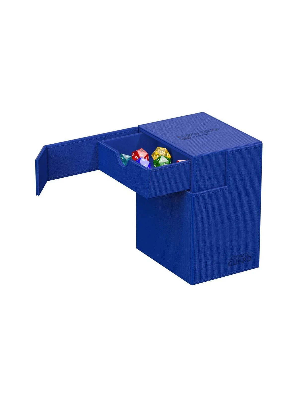 Ultimate Guard Flip`n`Tray 133+ XenoSkin Azul de Ultimate Guard en Cajas para Cartas | La Cueva Roja