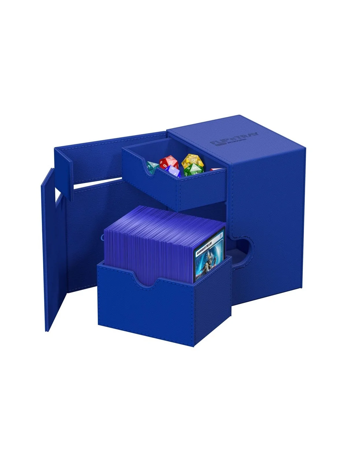 Ultimate Guard Flip`n`Tray 133+ XenoSkin Azul de Ultimate Guard en Cajas para Cartas | La Cueva Roja