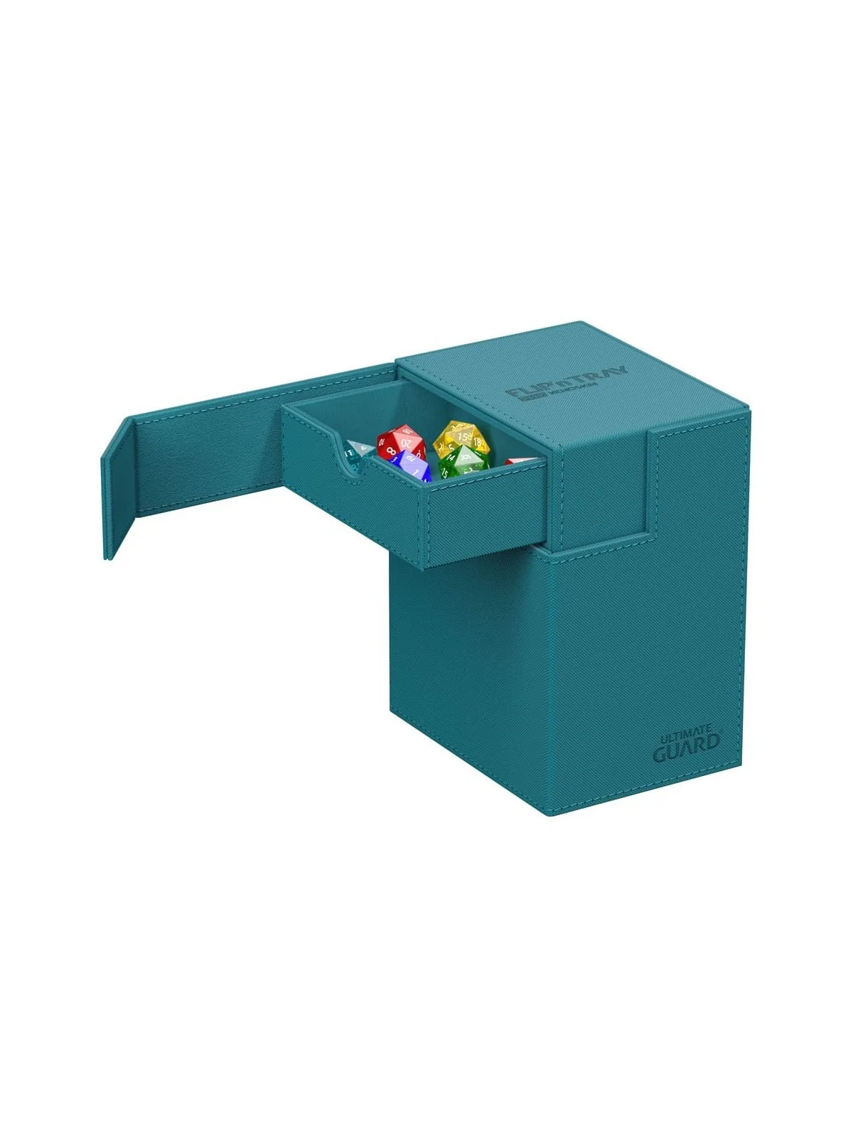Ultimate Guard Flip`n`Tray 133+ XenoSkin Petrol de Ultimate Guard en Cajas para Cartas | La Cueva Roja