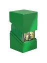 Ultimate Guard Boulder 100+ Solid - Green de Ultimate Guard en CAJAS | La Cueva Roja