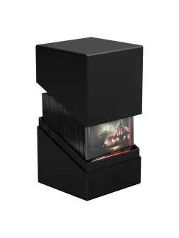 Ultimate Guard Boulder 100+ Solid - Black de Ultimate Guard en CAJAS | La Cueva Roja