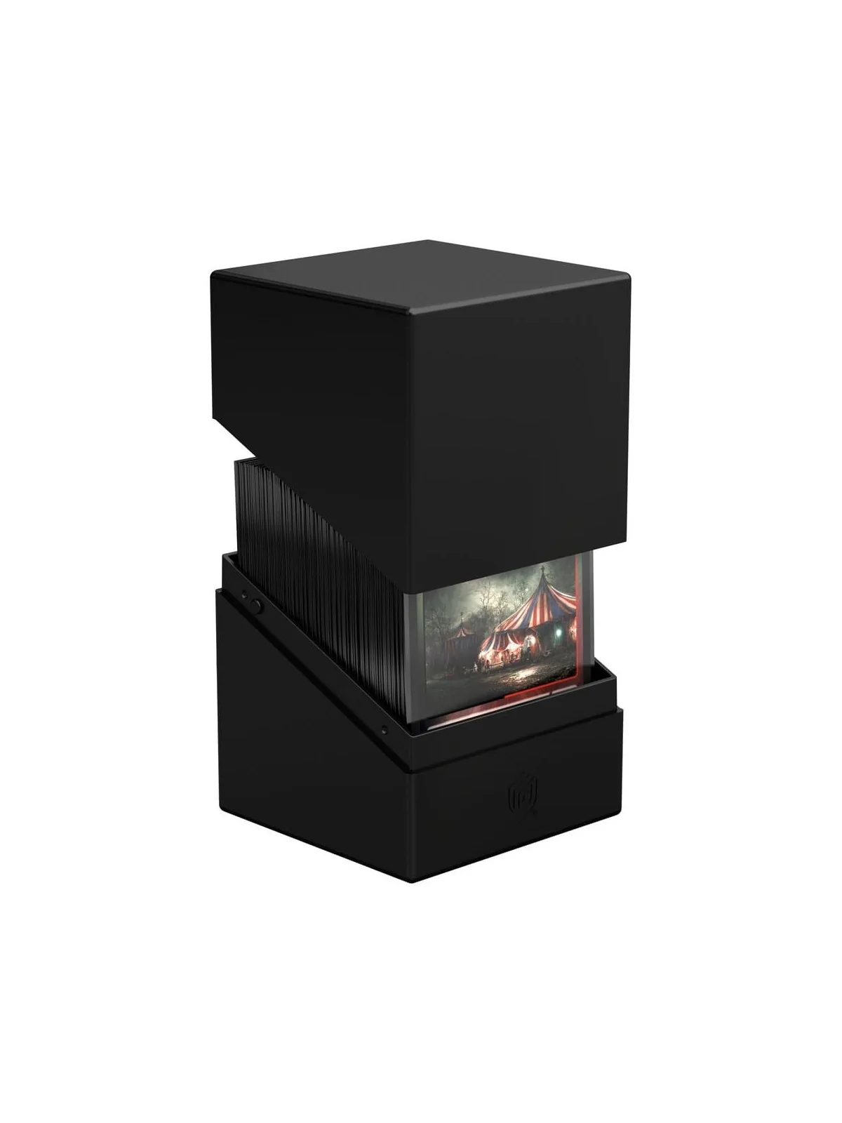 Ultimate Guard Boulder 100+ Solid - Black de Ultimate Guard en CAJAS | La Cueva Roja