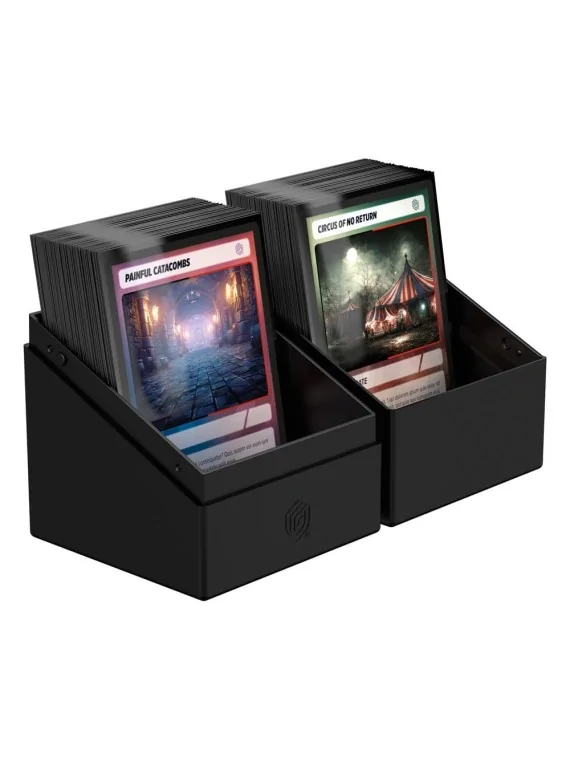 Ultimate Guard Boulder 100+ Solid - Black de Ultimate Guard en CAJAS | La Cueva Roja