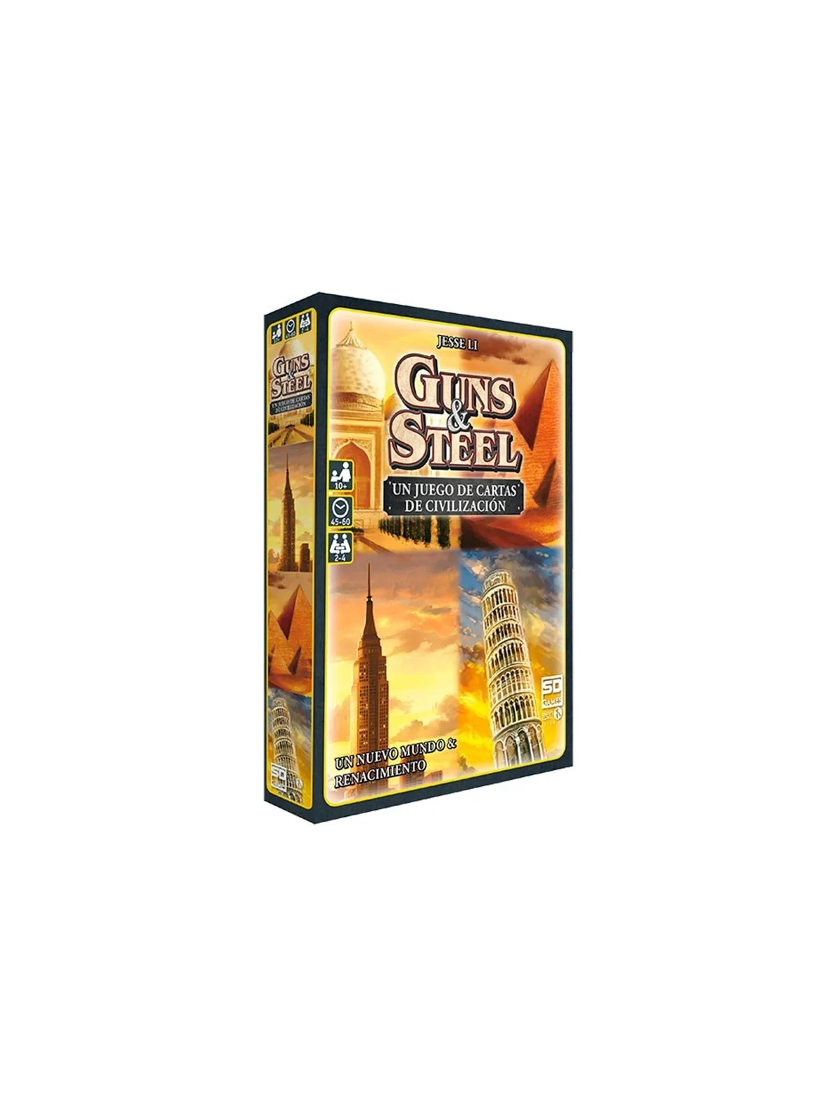 Guns and Steel: A Civilization Card Game de SD GAMES en Juegos de Cartas | La Cueva Roja