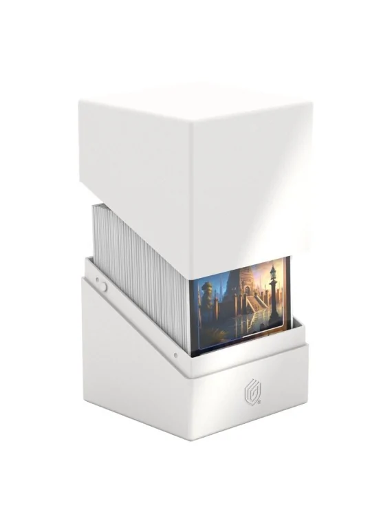 Ultimate Guard Boulder 100+ Solid - White de Ultimate Guard en CAJAS | La Cueva Roja