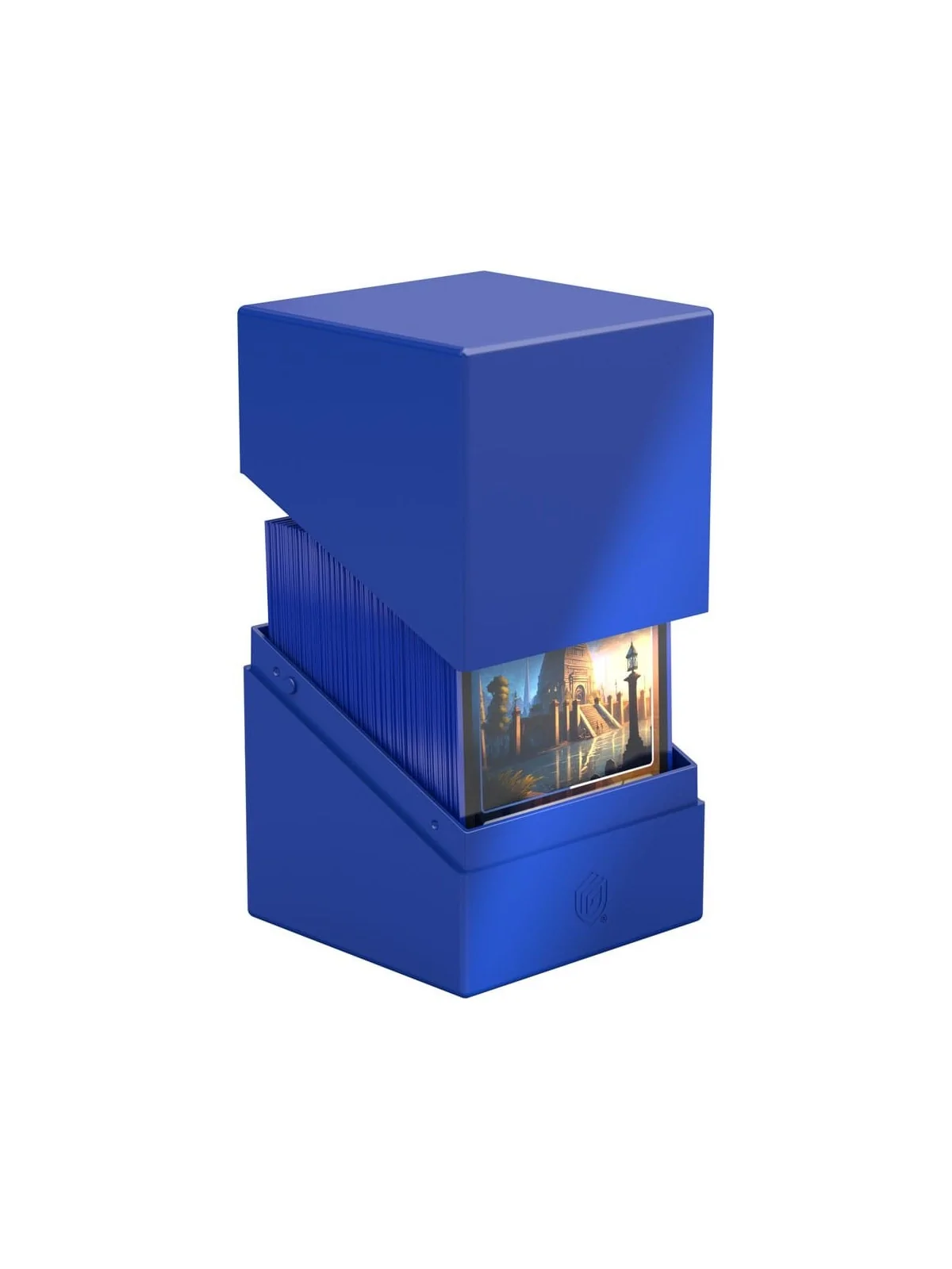Ultimate Guard Boulder 100+ Solid - Blue de Ultimate Guard en CAJAS | La Cueva Roja