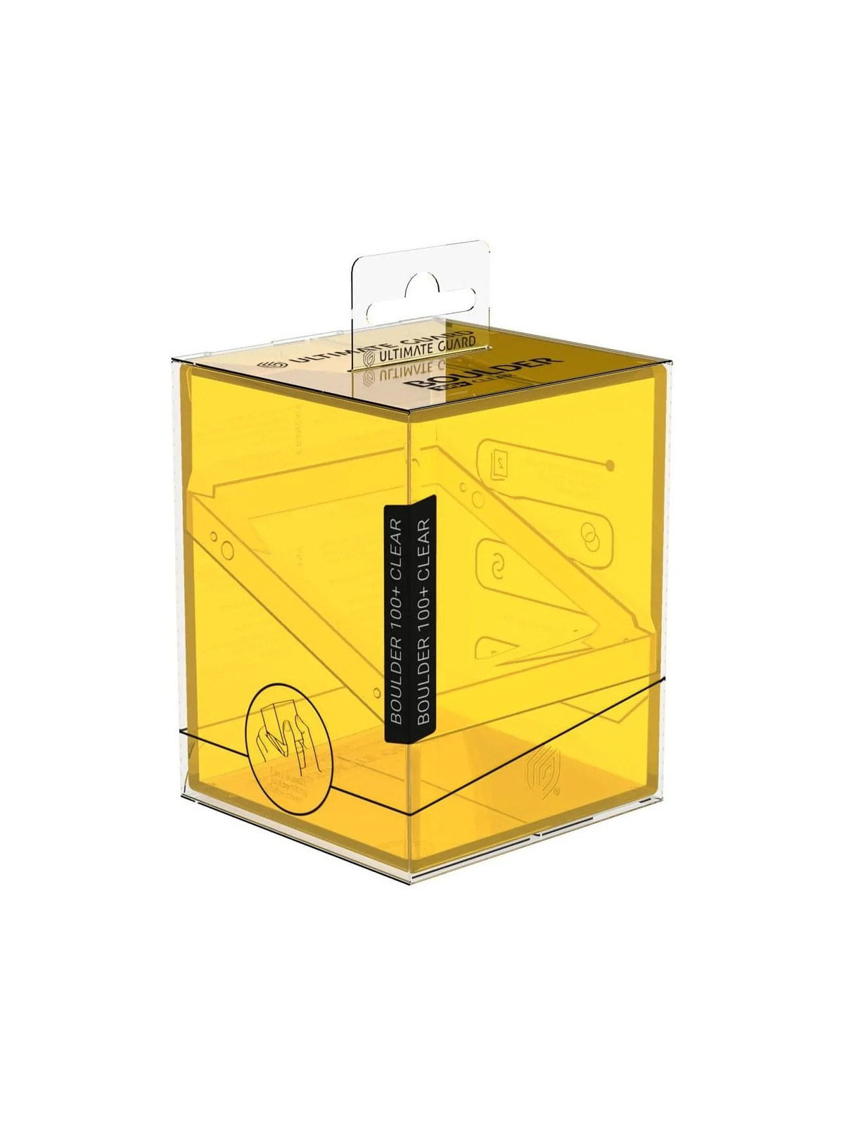 Ultimate Guard Boulder 100+ Clear - Amber de Ultimate Guard en CAJAS | La Cueva Roja