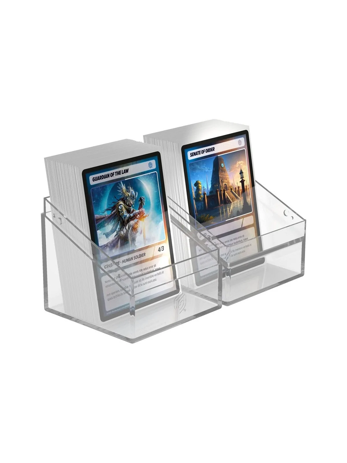 Ultimate Guard Boulder 100+ Clear - Transparent de Ultimate Guard en Cajas para Cartas | La Cueva Roja