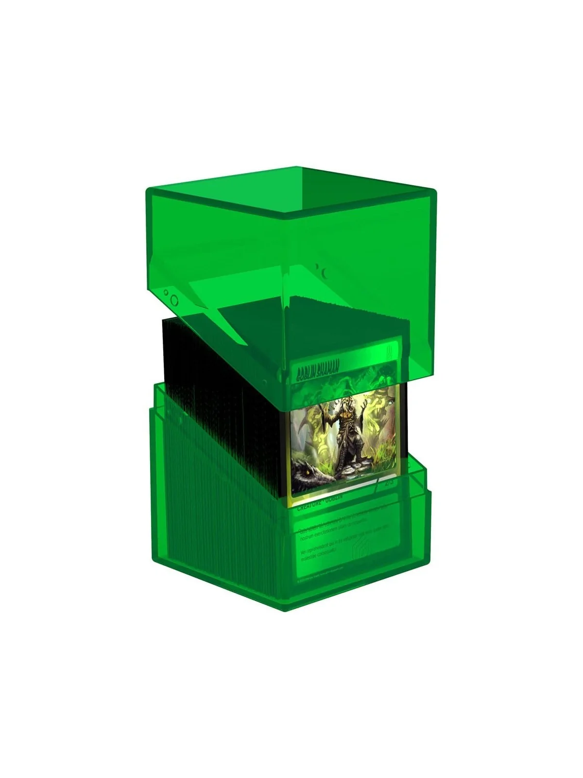 Ultimate Guard Boulder 100+ Clear - Emerald de Ultimate Guard en CAJAS | La Cueva Roja