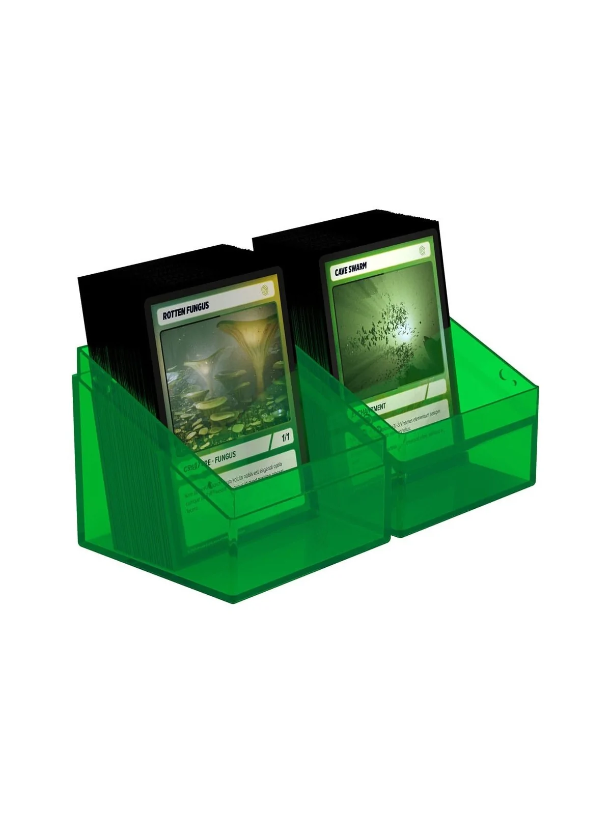 Ultimate Guard Boulder 100+ Clear - Emerald de Ultimate Guard en CAJAS | La Cueva Roja