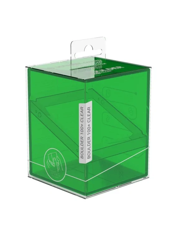 Ultimate Guard Boulder 100+ Clear - Emerald de Ultimate Guard en CAJAS | La Cueva Roja