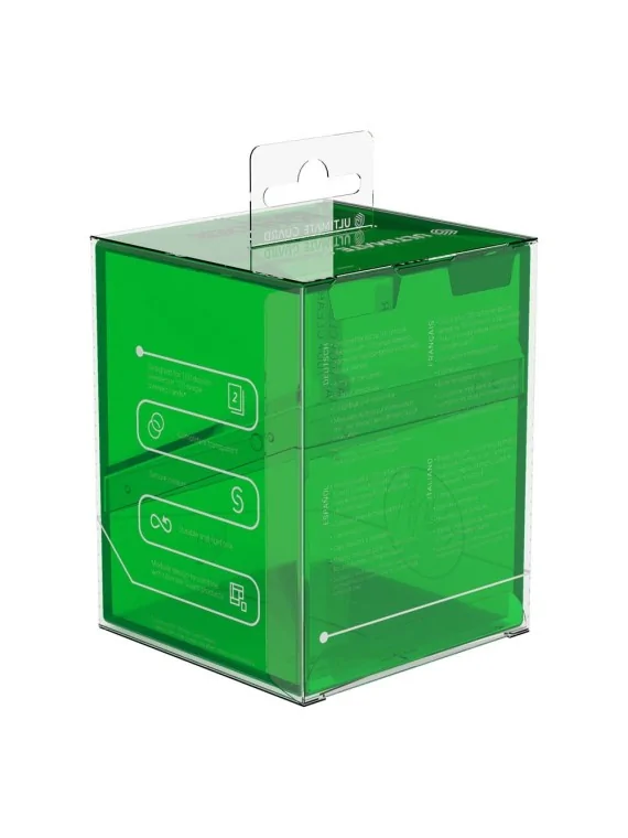 Ultimate Guard Boulder 100+ Clear - Emerald de Ultimate Guard en CAJAS | La Cueva Roja