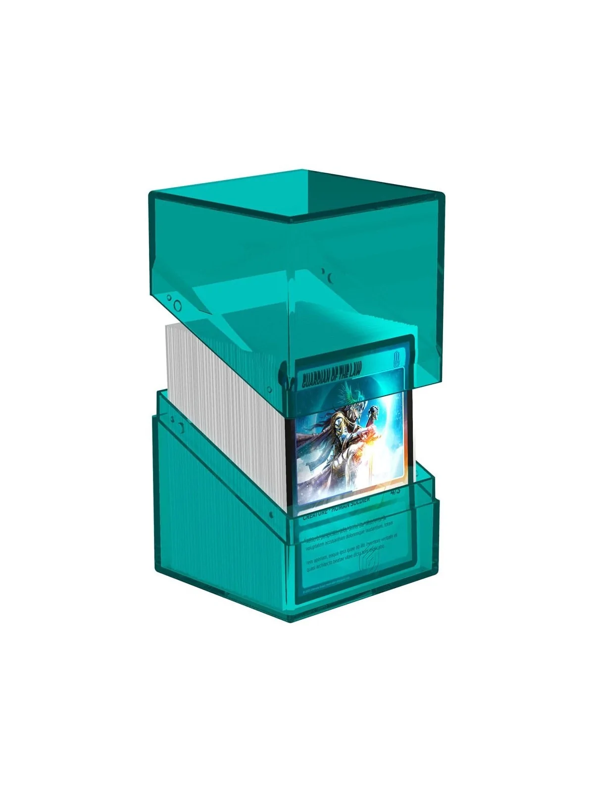 Ultimate Guard Boulder 100+ Clear - Malachite de Ultimate Guard en Cajas para Cartas | La Cueva Roja