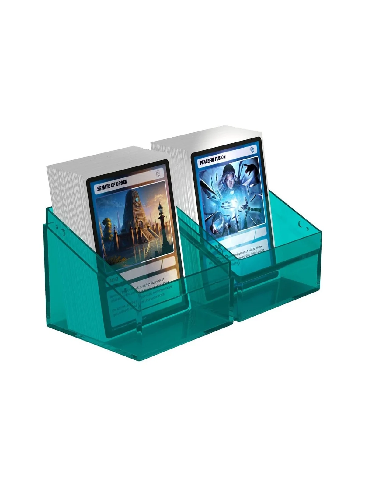 Ultimate Guard Boulder 100+ Clear - Malachite de Ultimate Guard en Cajas para Cartas | La Cueva Roja