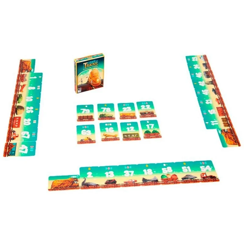 Juego de Trenes de SD GAMES en Juegos de Cartas | La Cueva Roja