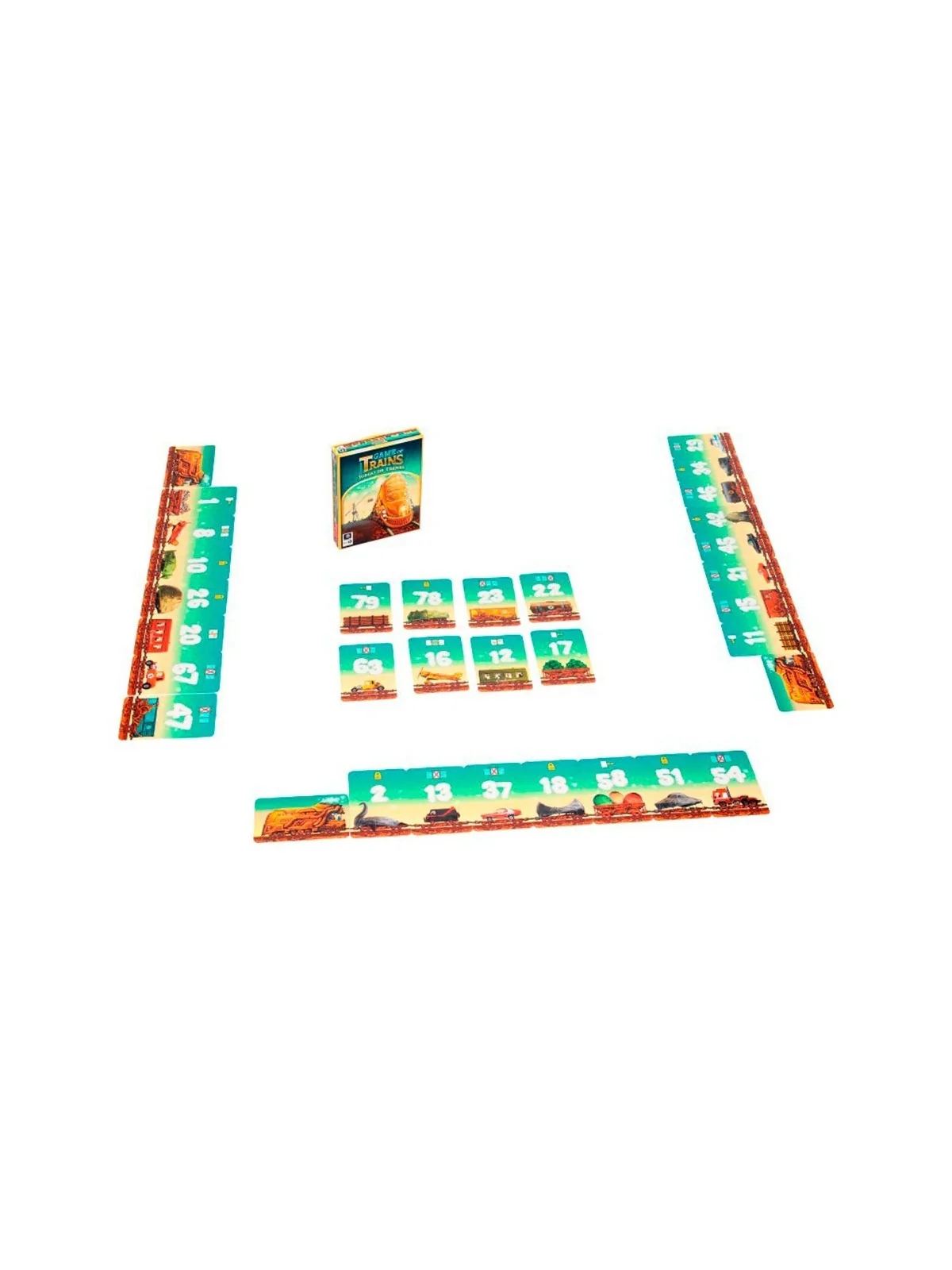 Juego de Trenes de SD GAMES en Juegos de Cartas | La Cueva Roja
